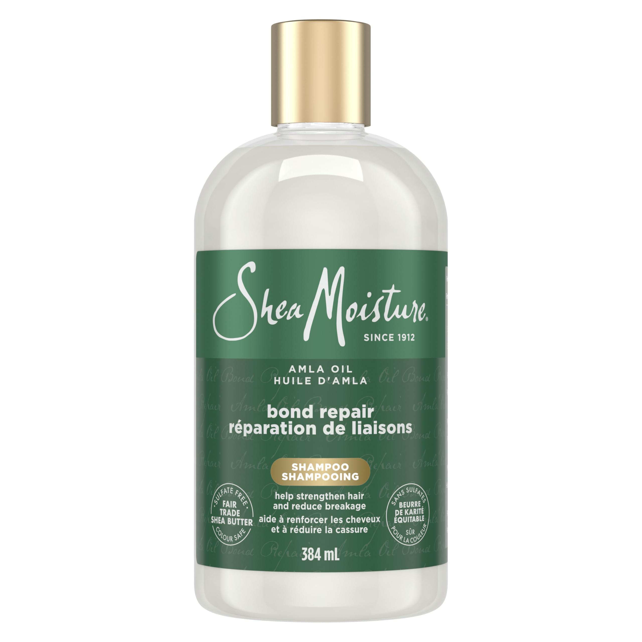 Shea Moisture Bond Repair Shampoo Amla Oil Deeply Cleanses And Removes Build Up To Repair Hair Bonds With Hydroplex Technology And Amla Oil With Restorative HydroPlex Infusion 13 Fl Oz