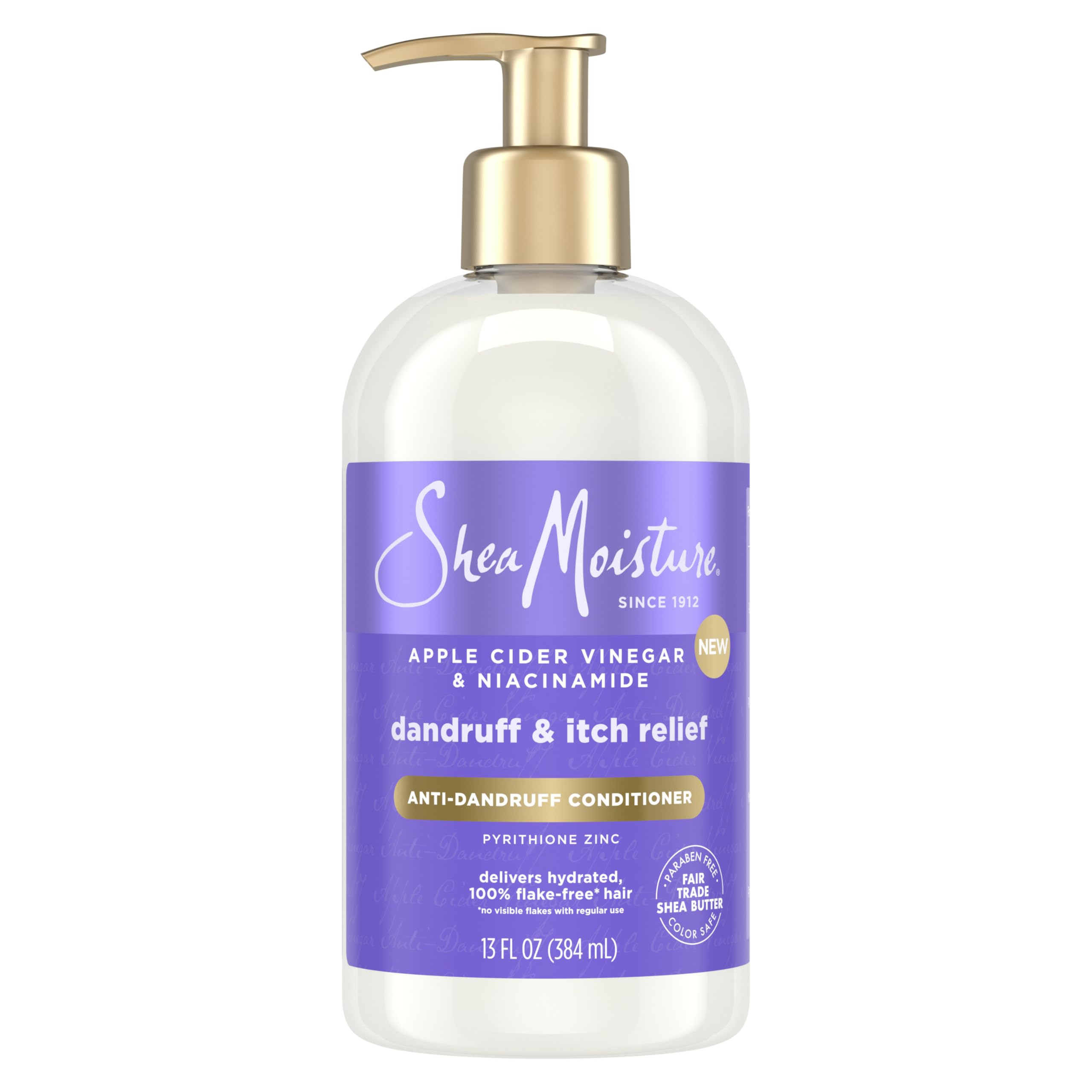 Shea Moisture Anti-Dandruff Conditioner Apple Cider Vinegar & Salicylic Acid For Soft & Smooth Hair System for a Healthier Scalp 13 oz