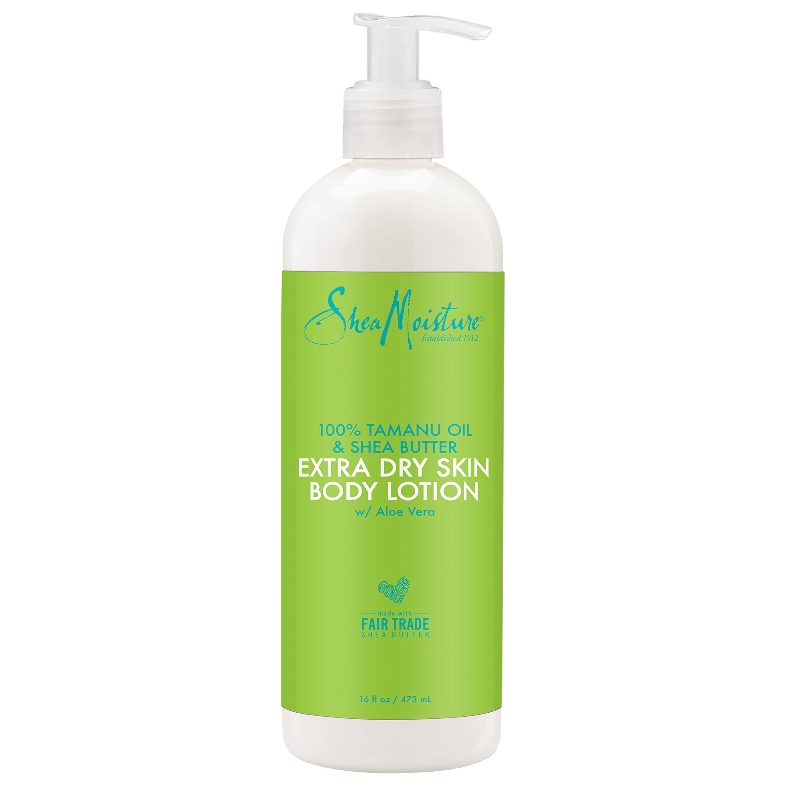 SheaMoisture Body Lotion 100% Tamanu Oil For Extra Dry Skin Body Lotion With Shea Butter 16oz