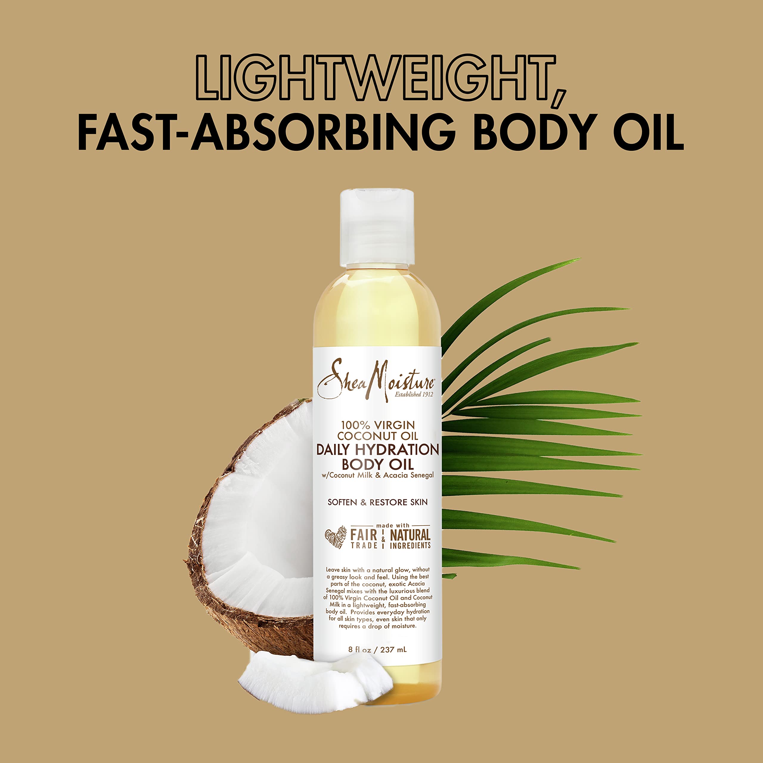 64-sheamoisture-daily-hydration-body-oil-virgin-coconut-oil-for-dry-skin-paraben-free-8-oz-5.jpg SheaMoisture Daily Hydration Body Oil Virgin Coconut Oil For Dry Skin Paraben Free 8 oz