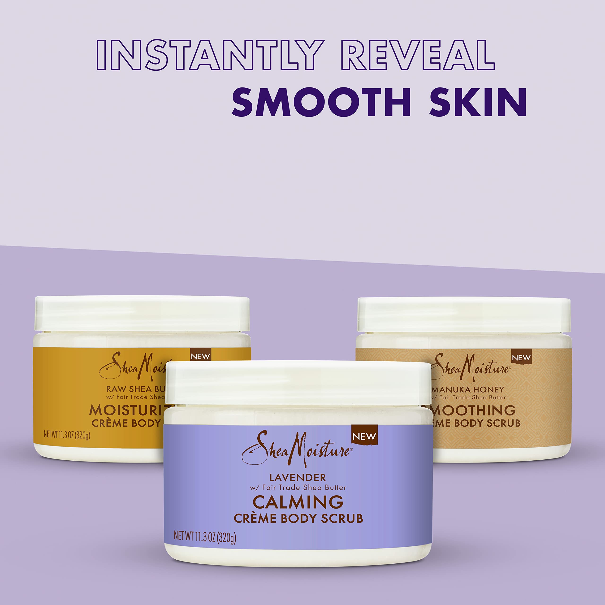 85-sheamoisture-creme-body-scrub-lavender-calming-skin-care-with-fair-trade-shea-butter-11.3-oz-4.jpg SheaMoisture Creme Body Scrub Lavender Calming Skin Care with Fair Trade Shea Butter 11.3 oz